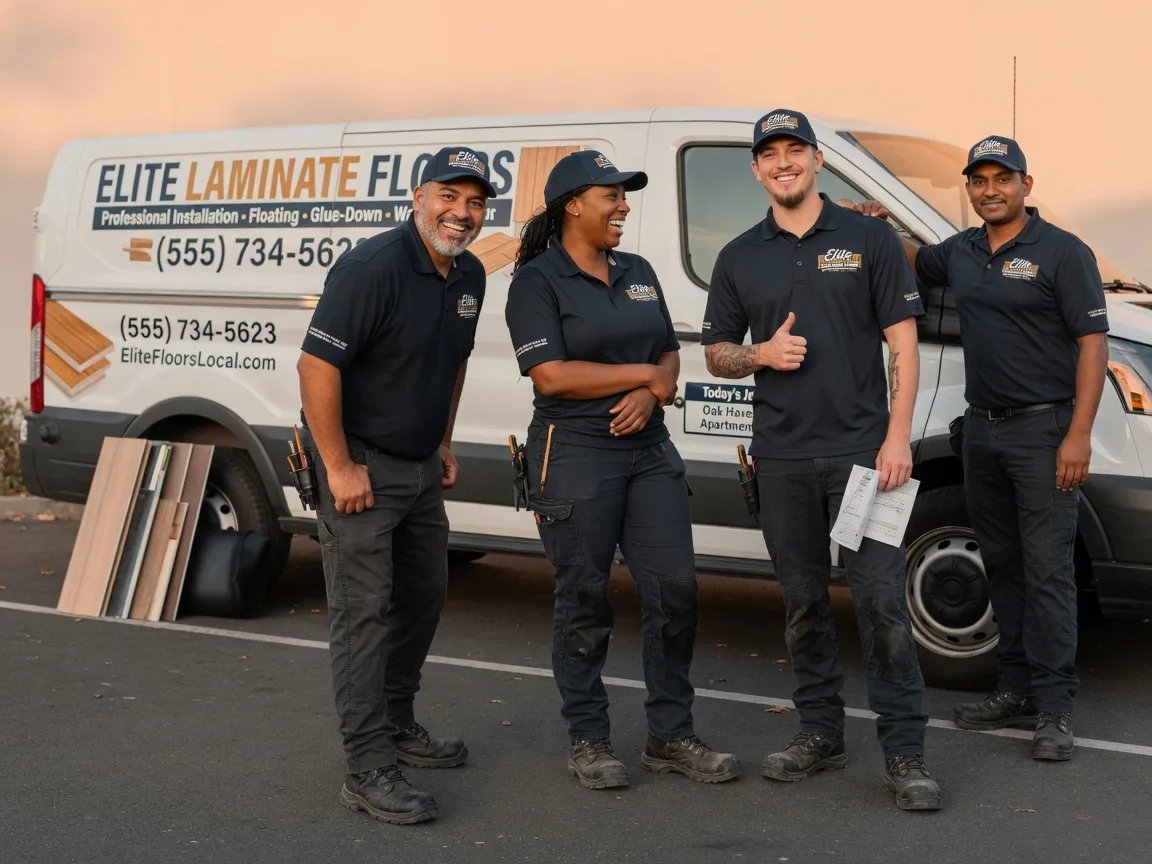 Laminate flooring installation company in Glenmora, LA